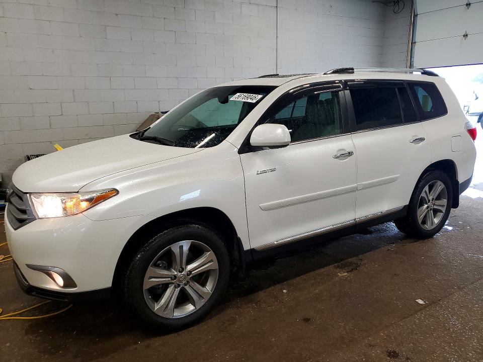 2011 Toyota Highlander VIN 5TDDK3EH0BS047797 COPART salvage auction — HAIL, Ia - Cert Of Title-Salvage Title, sold $5,700 on 2026-07-22 (photo 1)