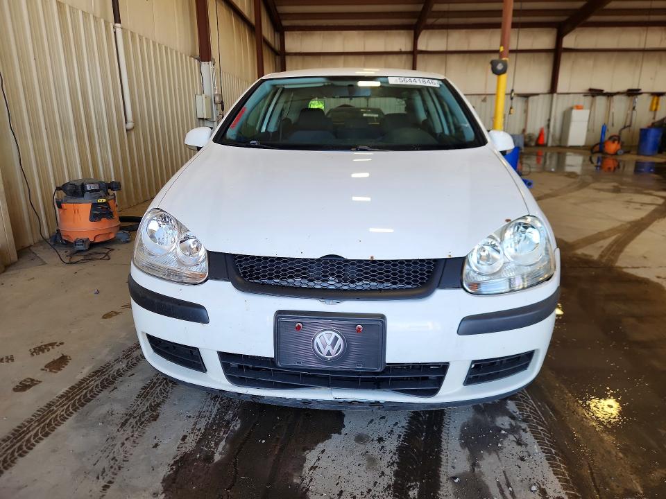 2009 Volkswagen Golf VIN WVWBA71K09W030138 COPART salvage auction — REAR END, Pa - Certificate Of Salvage, sold $400 on 2026-07-02 (photo 5)