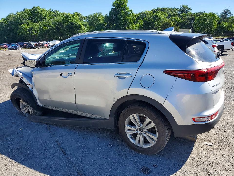 2018 Kia Sportage VIN KNDPMCAC1J7418234 COPART salvage auction — FRONT END, Pa - Certificate Of Salvage, sold $125 on 2026-07-30 (photo 2)