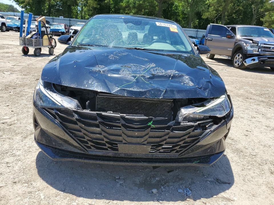 2021 Hyundai VIN KMHLS4AG0MU199684 COPART salvage auction — FRONT END, Va - Cert Of Title - Salvage, sold $125 on 2026-07-21 (photo 5)