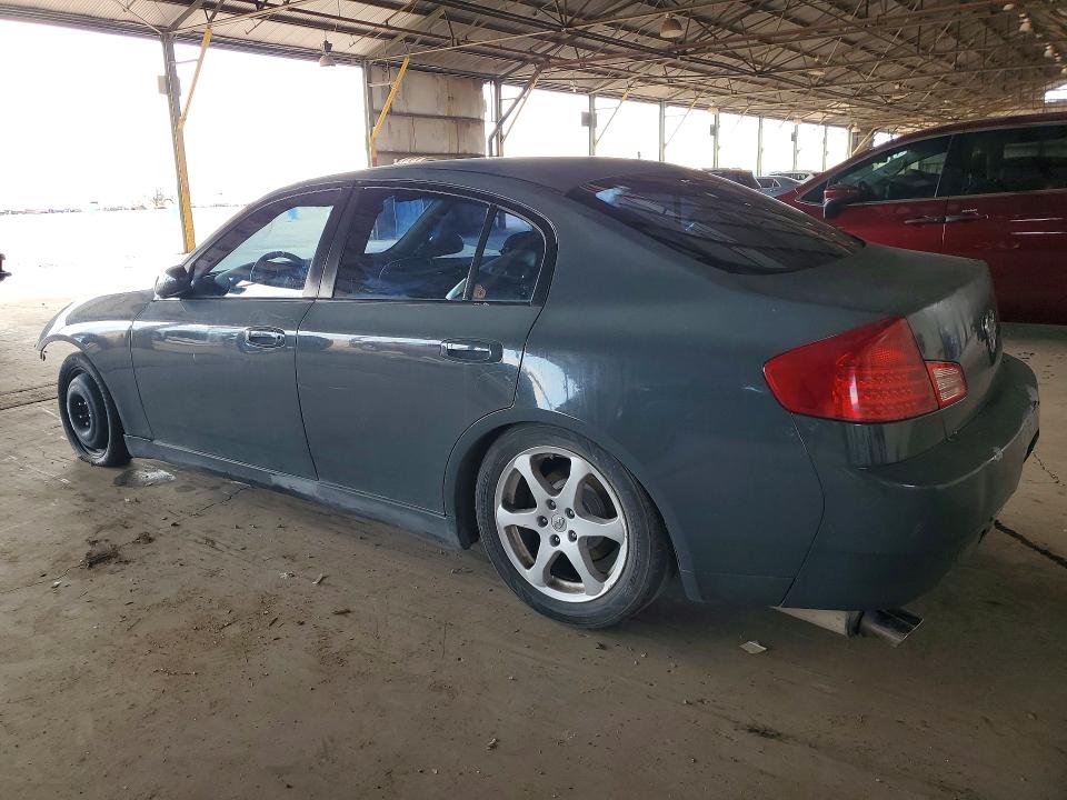 2003 Infiniti G35 VIN JNKCV51E03M007239 COPART salvage auction — FRONT END, Az - Certificate Of Title, sold $475 on 2026-07-29 (photo 2)