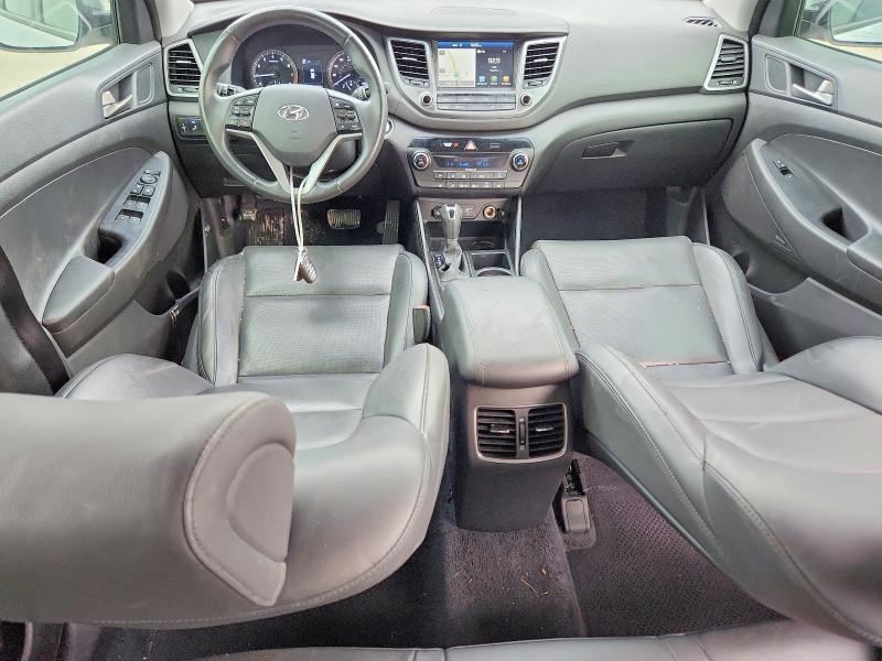 2018 Hyundai Tucson VIN KM8J33A22JU788105 COPART salvage auction — FRONT END, Tx - Salvage Vehicle Title, sold $2,850 on 2026-07-31 (photo 8)