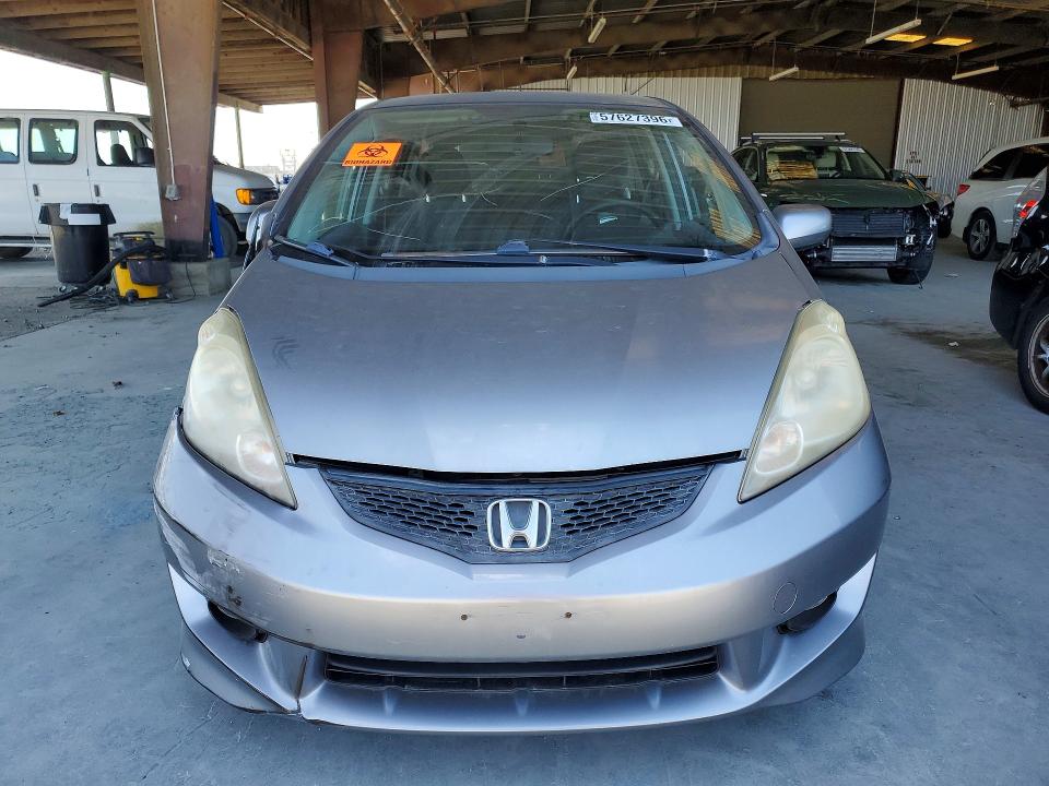 2010 Honda Fit VIN JHMGE8H4XAS007645 COPART salvage auction — FRONT END, Ca - Salvage Certificate, sold $725 on 2026-07-16 (photo 5)
