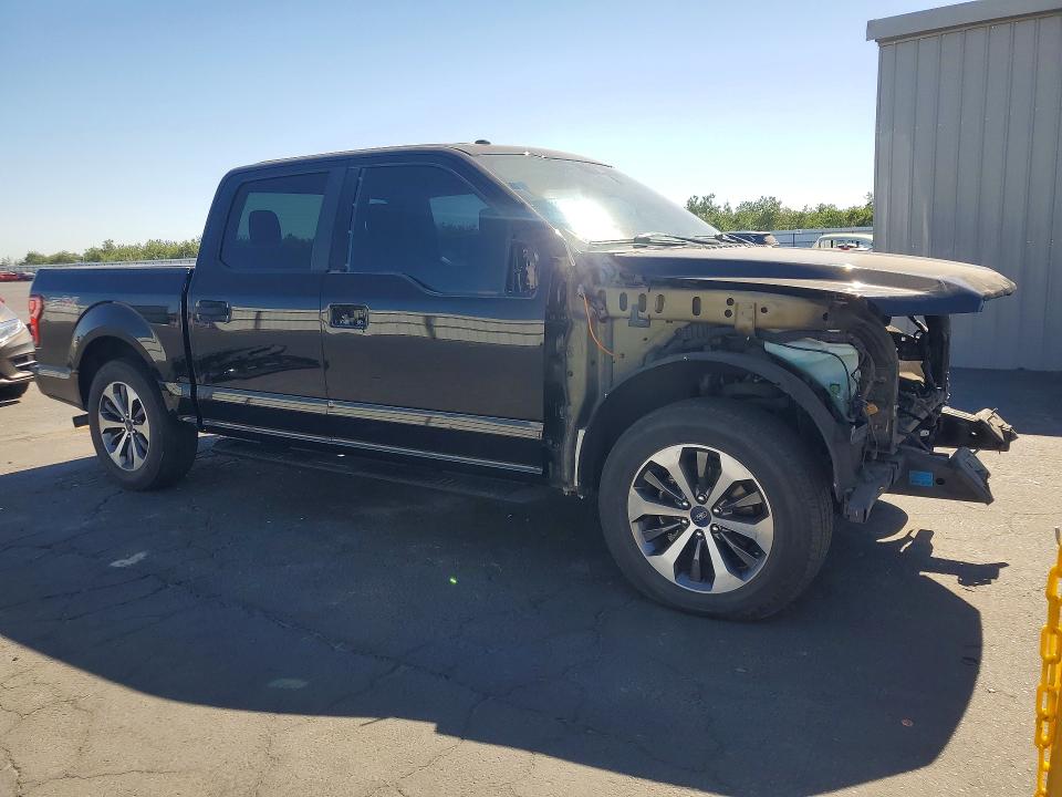 2019 Ford F-150 VIN 1FTEW1CP9KKC78132 COPART salvage auction — FRONT END, Ca - Salvage Certificate, sold $5,200 on 2026-07-02 (photo 4)