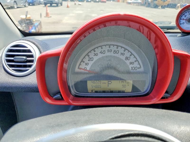 2013 Smart VIN WMEEJ3BA5DK683402 COPART salvage auction — FRONT END, Hi - Certificate Of Salvage, sold $1 on 2026-08-17 (photo 9)
