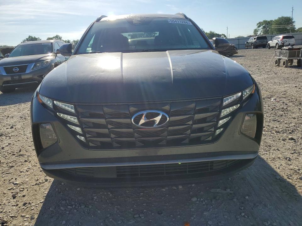 2022 Hyundai Tucson VIN 5NMJBCAE3NH080492 COPART salvage auction — HAIL, Oh - Cert Of Title-Salvage, sold $8,500 on 2026-07-31 (photo 5)