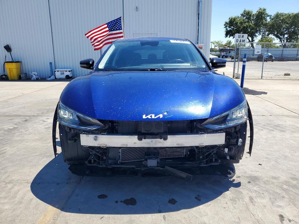 2023 Kia Ev6 VIN KNDC34LA7P5150037 COPART salvage auction — FRONT END, Ca - Certificate Of Title, sold $8,300 on 2026-07-06 (photo 5)