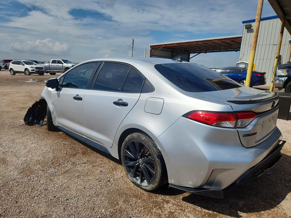 2022 Toyota Corolla VIN 5YFS4MCE3NP104006 COPART salvage auction — FRONT END, TX - SALVAGE VEHICLE TITLE, sold $2,300 on 2026-07-30 (photo 2)
