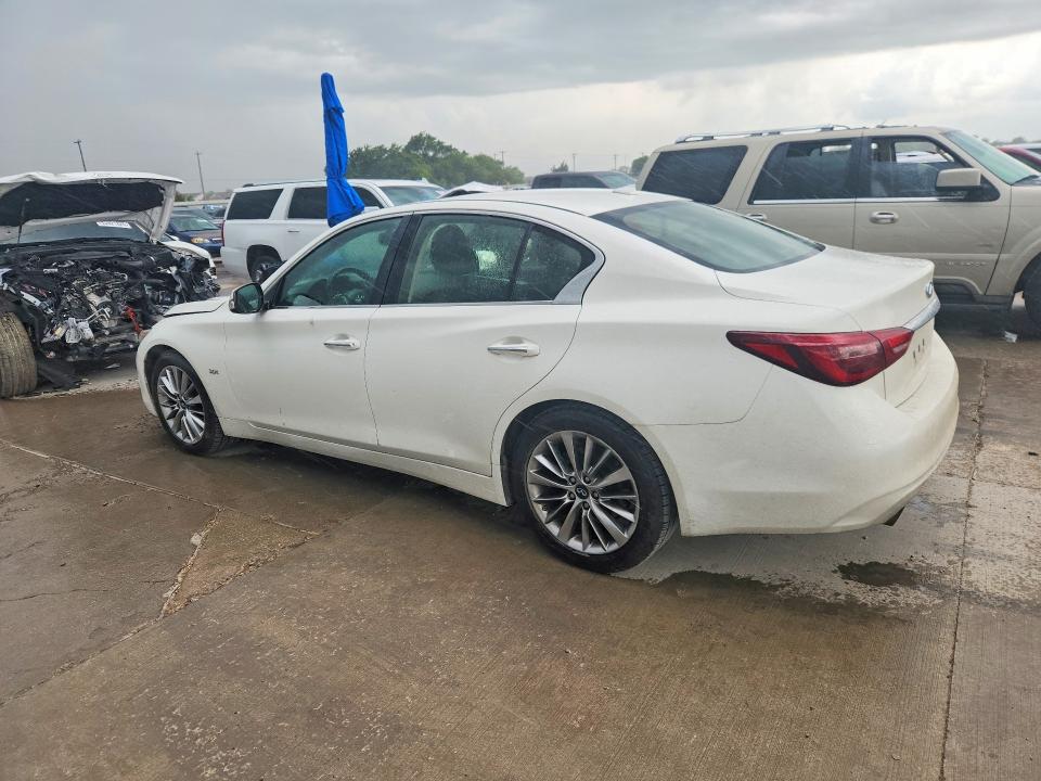 2018 Infiniti VIN JN1EV7APXJM363057 COPART salvage auction — MECHANICAL, Tx - Salvage Vehicle Title, sold $2,300 on 2026-07-20 (photo 2)