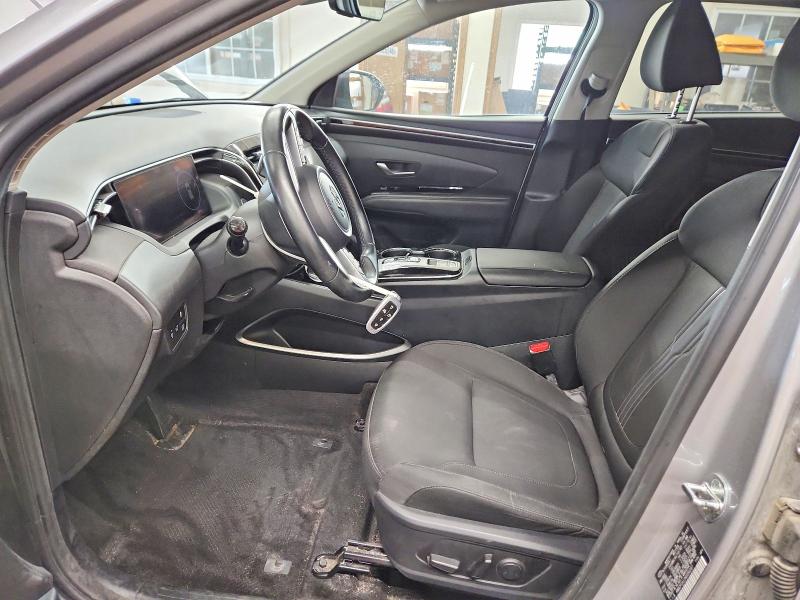 2022 Hyundai Tucson VIN KM8JFCA12NU056397 COPART salvage auction — FRONT END, Il - Salvage Certificate, sold $8,400 on 2026-07-20 (photo 7)