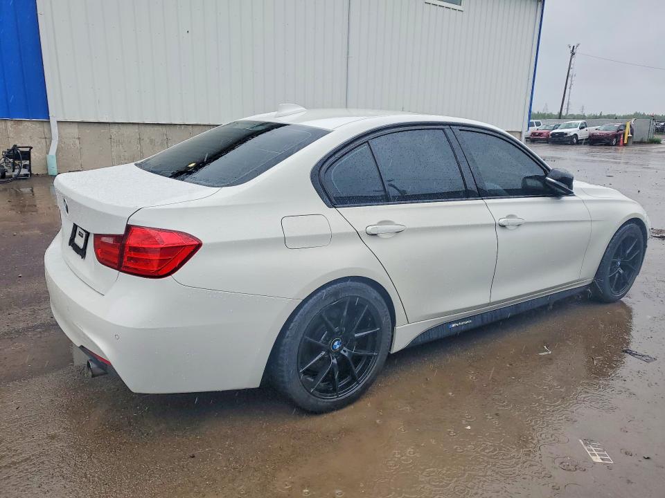 2013 BMW 3er VIN WBA3A9C51DF476280 COPART salvage auction — FRONT END, Ns - Salvage Title, sold $450 on 2026-07-30 (photo 3)