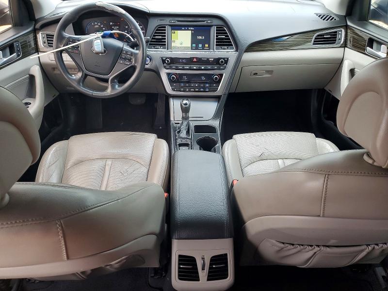 2016 Hyundai Sonata VIN KMHE54L29GA029847 COPART salvage auction — SIDE, Tx - Certificate Of Title, sold $1,250 on 2026-07-24 (photo 8)