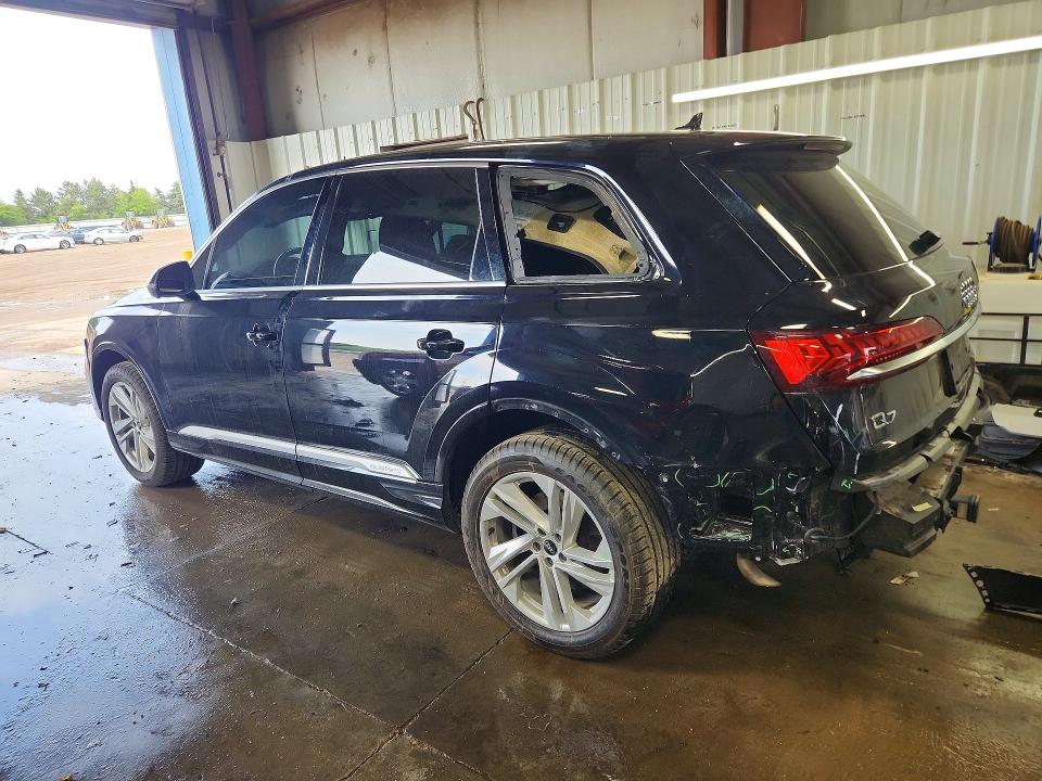 2021 Audi Q7 VIN WA1AJAF78MD023482 COPART salvage auction — REAR END, Il - Salvage Certificate, sold $16,300 on 2026-07-14 (photo 2)