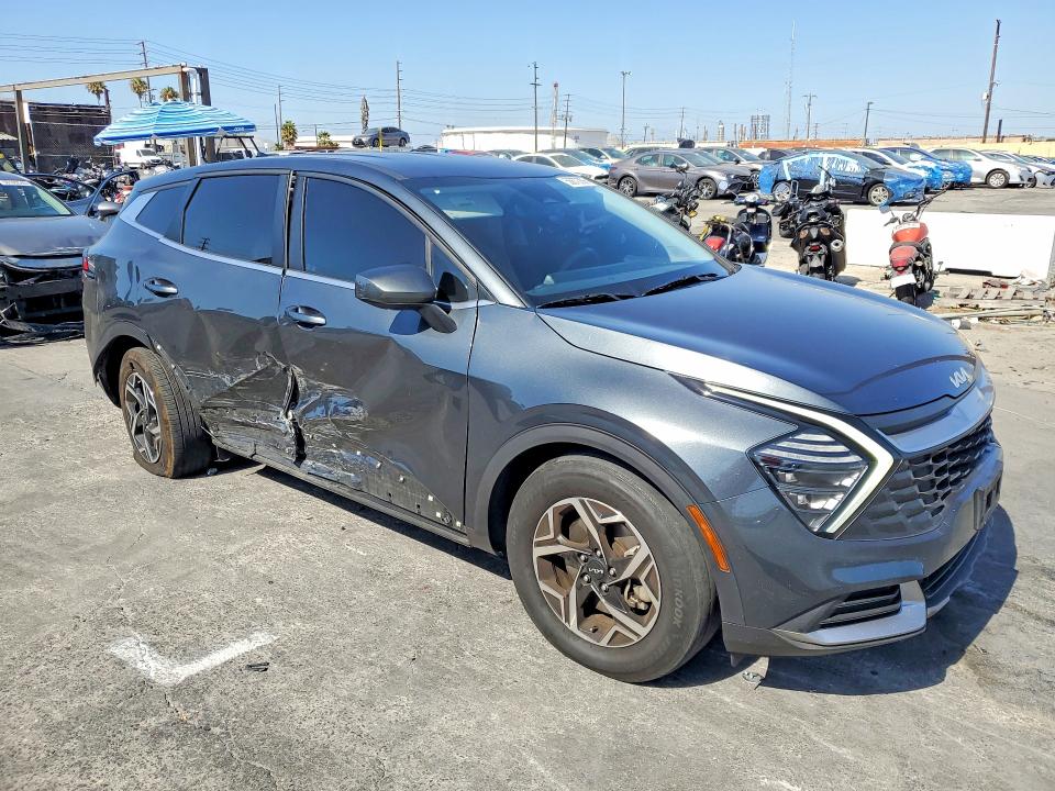 2024 Kia Sportage VIN KNDPU3DF7R7302795 COPART salvage auction — SIDE, Ca - Salvage Certificate, sold $7,600 on 2026-07-15 (photo 4)