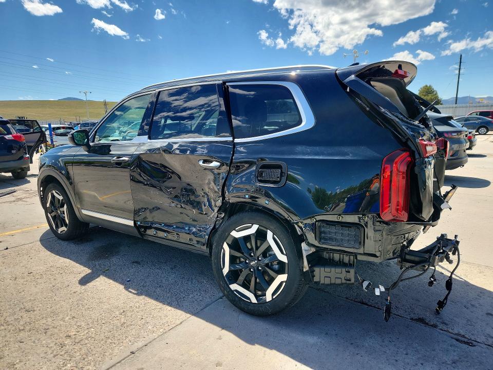 2024 Kia Telluride VIN 5XYP6DGCXRG518872 COPART salvage auction — SIDE, Co - Salvage Title, sold $8,000 on 2026-08-03 (photo 2)