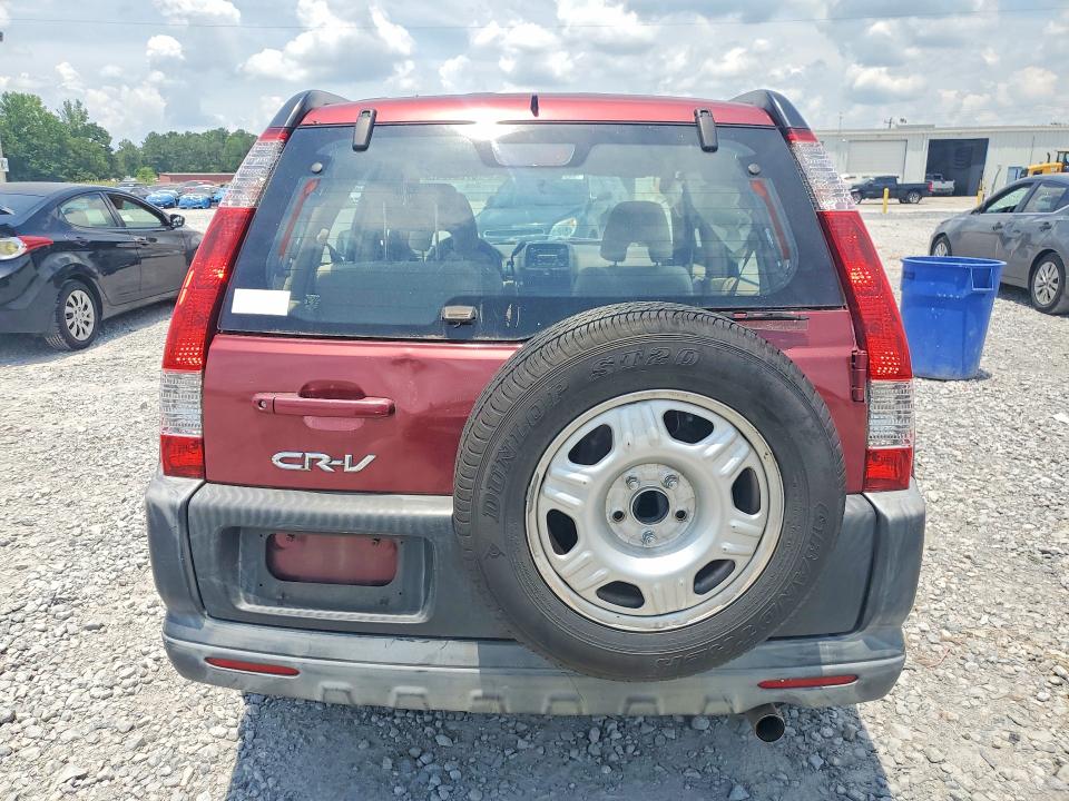2005 Honda Cr-v VIN JHLRD68595C015104 COPART salvage auction — FRONT END, Al - Cert Of Title-Salvage Title, sold $60 on 2026-07-23 (photo 6)