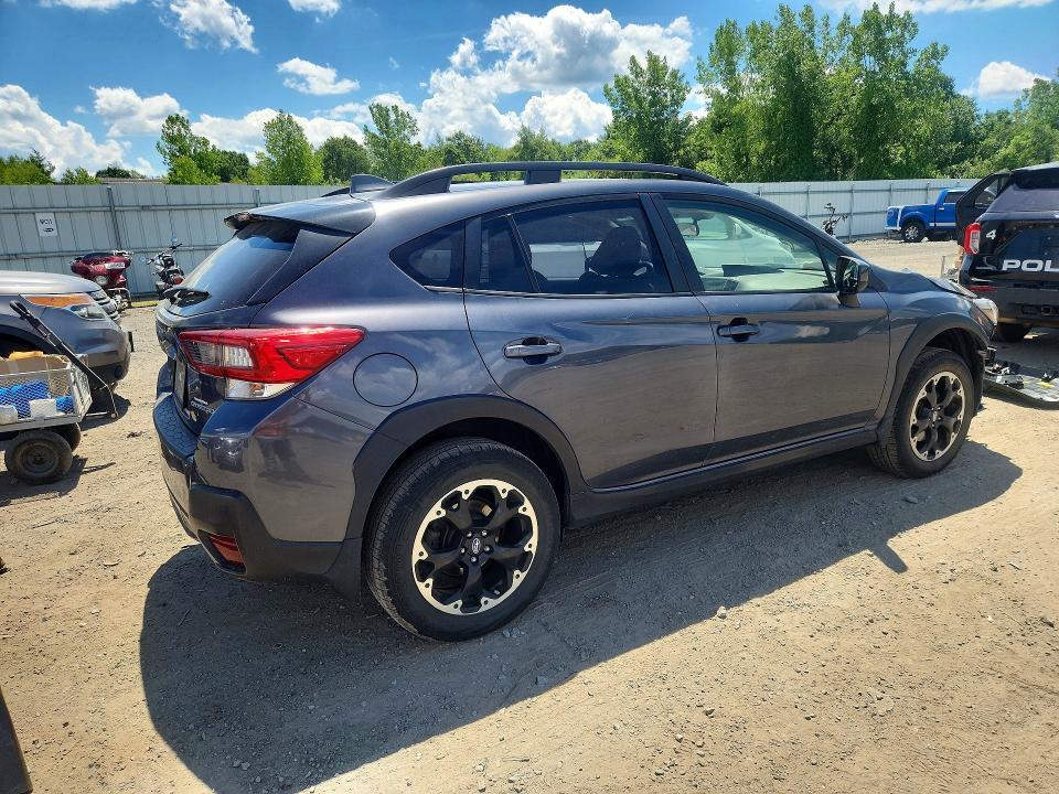2022 Subaru Xv VIN JF2GTAEC9NH281837 COPART salvage auction — FRONT END, Ma - Cert Of Title-Salvage, sold $5,700 on 2026-07-22 (photo 3)