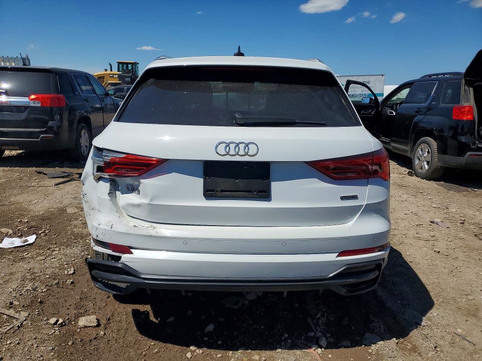 2020 Audi Q3 VIN WA1EECF34L1125344 COPART salvage auction — REAR END, Il - Salvage Certificate, sold $10,200 on 2026-07-22 (photo 6)