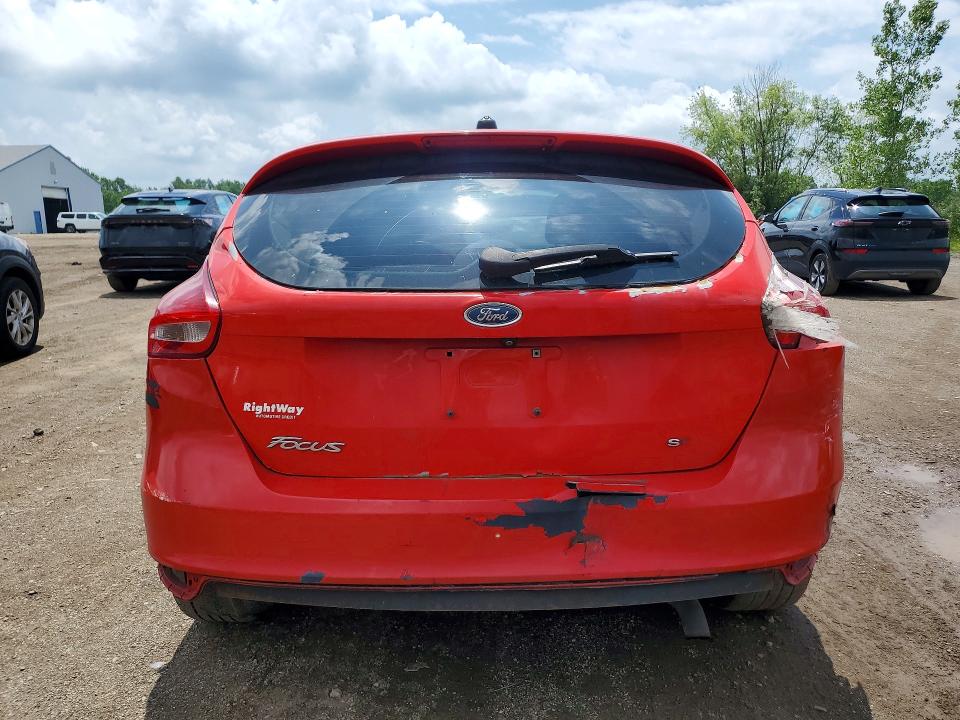 2017 Ford Focus VIN 1FADP3K23HL282230 COPART salvage auction — REAR END, OH - CERT OF TITLE-SALVAGE, sold $300 on 2026-07-02 (photo 6)