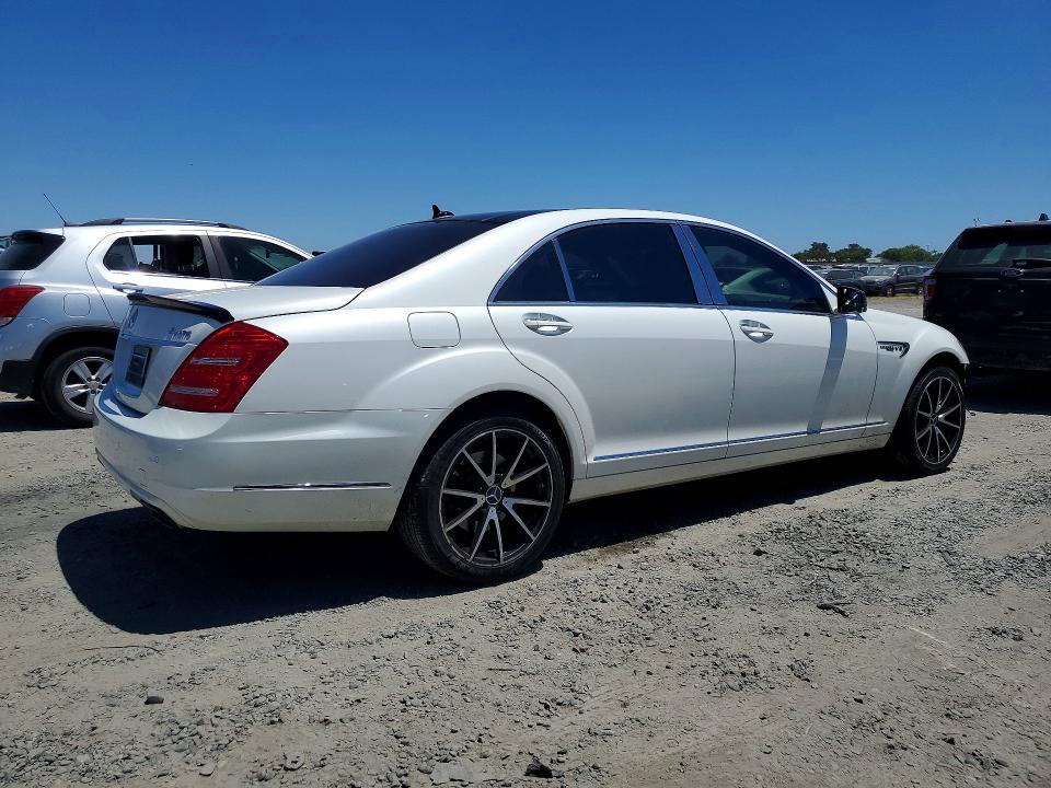 2013 Mercedes-benz S-klasse VIN WDDNG9EB7DA528611 COPART salvage auction — FRONT END, Ca - Salvage Certificate, sold $1,850 on 2026-07-09 (photo 3)