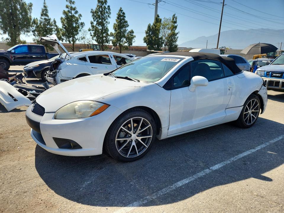 2012 Mitsubishi ECLIPSE VIN 4A37L5EF8CE001465 — COPART salvage auction photo
