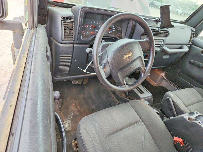 2006 Jeep Wrangler / VIN 1J4FA44S66P735134 COPART salvage auction — NORMAL WEAR, NY - CERTIFICATE OF TITLE, sold $550 on 2026-07-27 (photo 8)