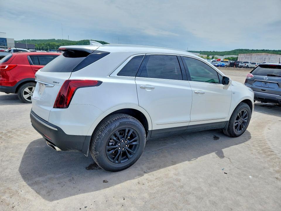 2021 Cadillac VIN 1GYKNAR46MZ150194 COPART salvage auction — HAIL, Ok - Cert Of Title-Salvage, sold $6,200 on 2026-07-24 (photo 3)