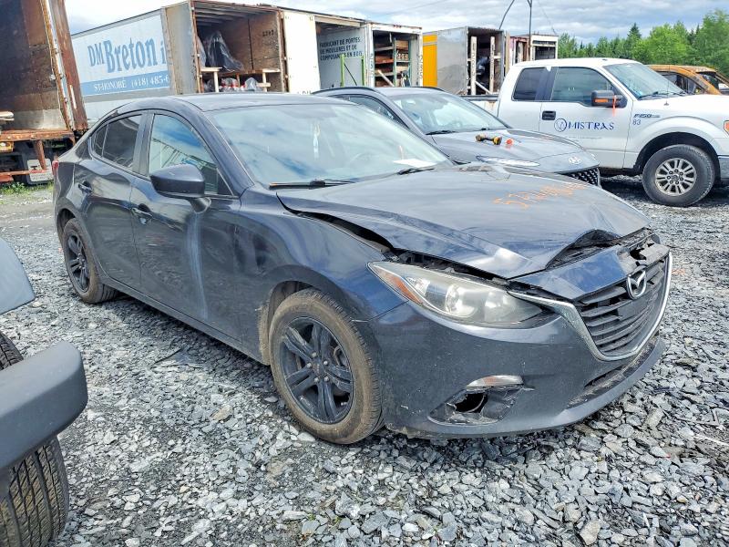 2015 Mazda 3 VIN JM1BM1U71F1274787 COPART salvage auction — FRONT END, Qc - Gravement Accidente, sold $125 on 2026-07-14 (photo 4)