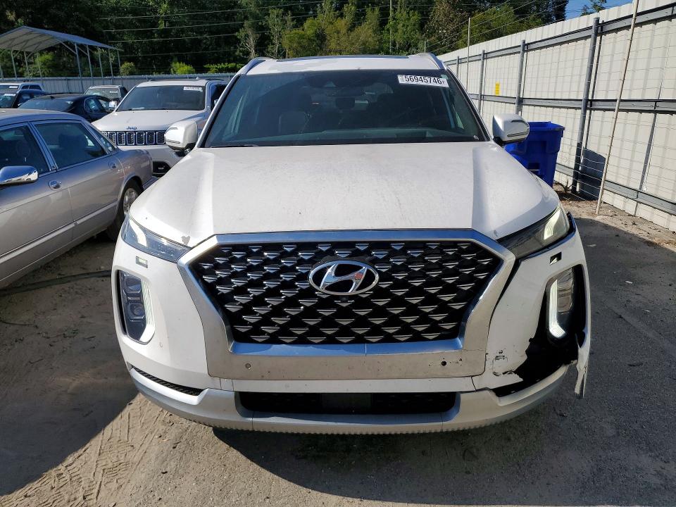 2021 Hyundai VIN KM8R74HE4MU262768 COPART salvage auction — FRONT END, Ga - Cert Of Title-Salvage, sold $5,700 on 2026-07-30 (photo 5)