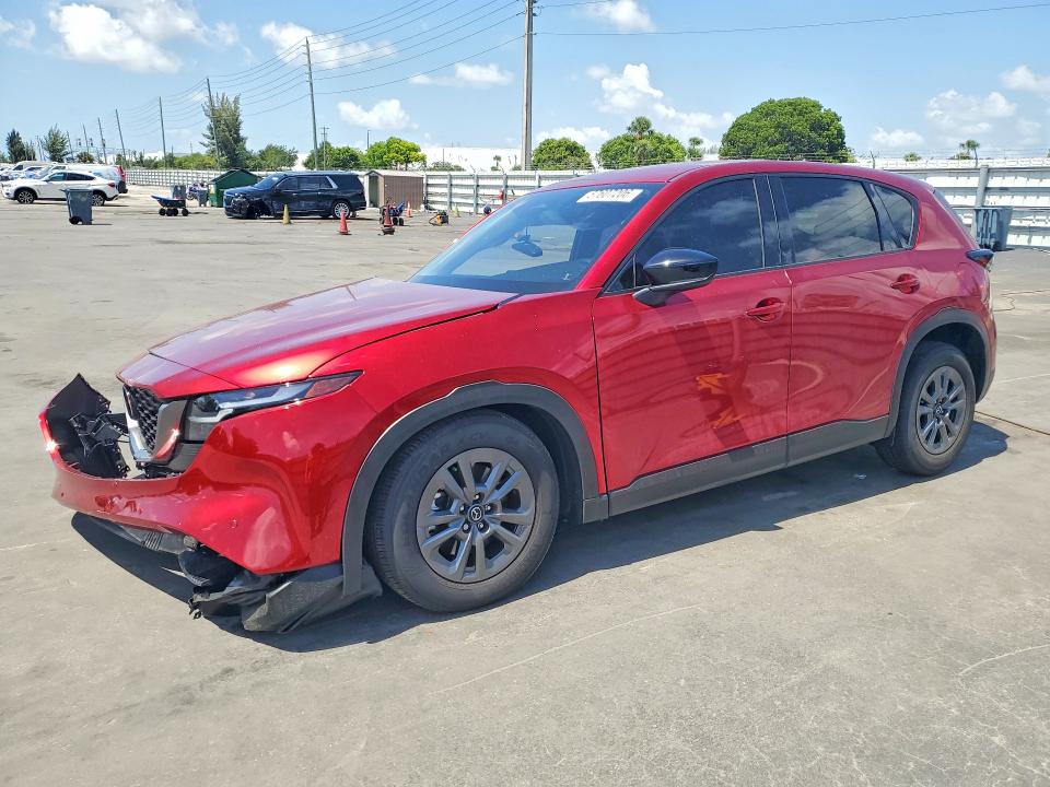 2026 Mazda Cx-5 VIN JM3KMBHA2T0104362 COPART salvage auction — SIDE, Fl - Cert Of Title Slvg Rebuildable, sold $3,100 on 2026-07-22 (photo 1)