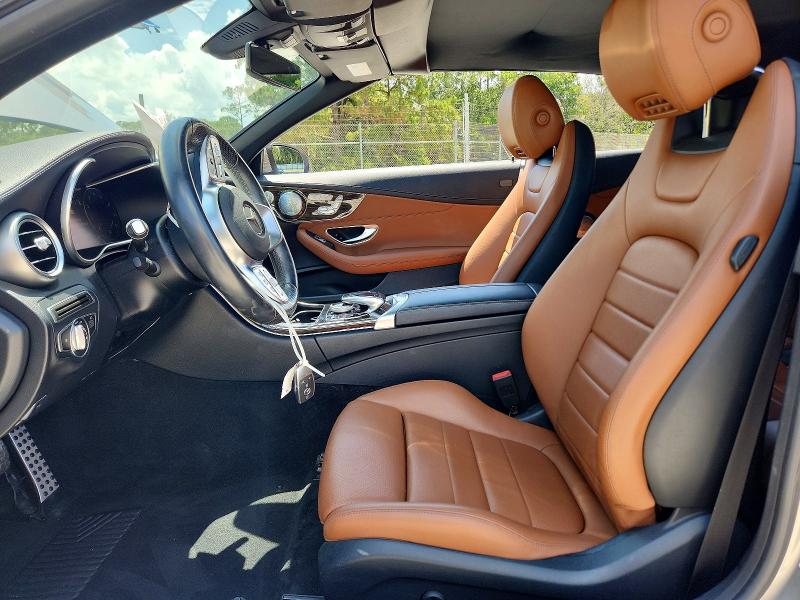 2020 Mercedes-benz C-klasse VIN WDDWK8DB9LF943963 COPART salvage auction — WATER/FLOOD, Fl - Certificate Of Destruction, sold $16,200 on 2026-07-08 (photo 7)