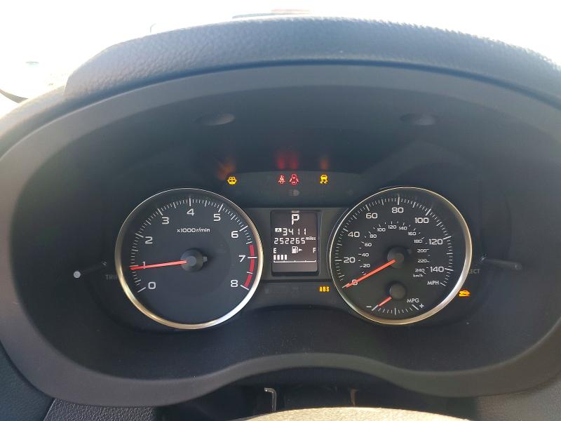 2015 Subaru Impreza VIN JF1GPAC67FH268964 COPART salvage auction — FRONT END, Va - Cert Of Title - Salvage, sold $450 on 2026-07-15 (photo 9)