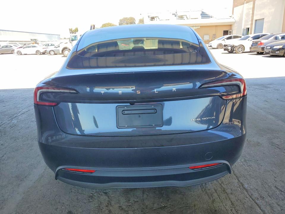 2024 Tesla VIN 5YJ3E1EB8RF730171 COPART salvage auction — FRONT END, Ca - Salvage Certificate, sold $13,400 on 2026-07-09 (photo 6)