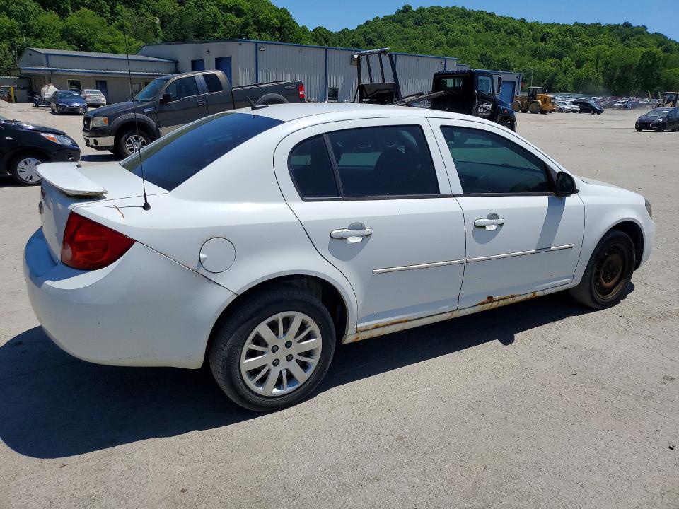 2010 Chevrolet Cobalt VIN 1G1AD5F50A7144173 COPART salvage auction — MINOR DENT/SCRATCHES, Oh - Certificate Of Title, sold $350 on 2026-07-09 (photo 3)