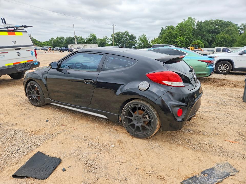 2015 Hyundai Veloster VIN KMHTC6AE3FU249259 COPART salvage auction — MECHANICAL, Al - Certificate Of Title, sold $325 on 2026-07-02 (photo 2)