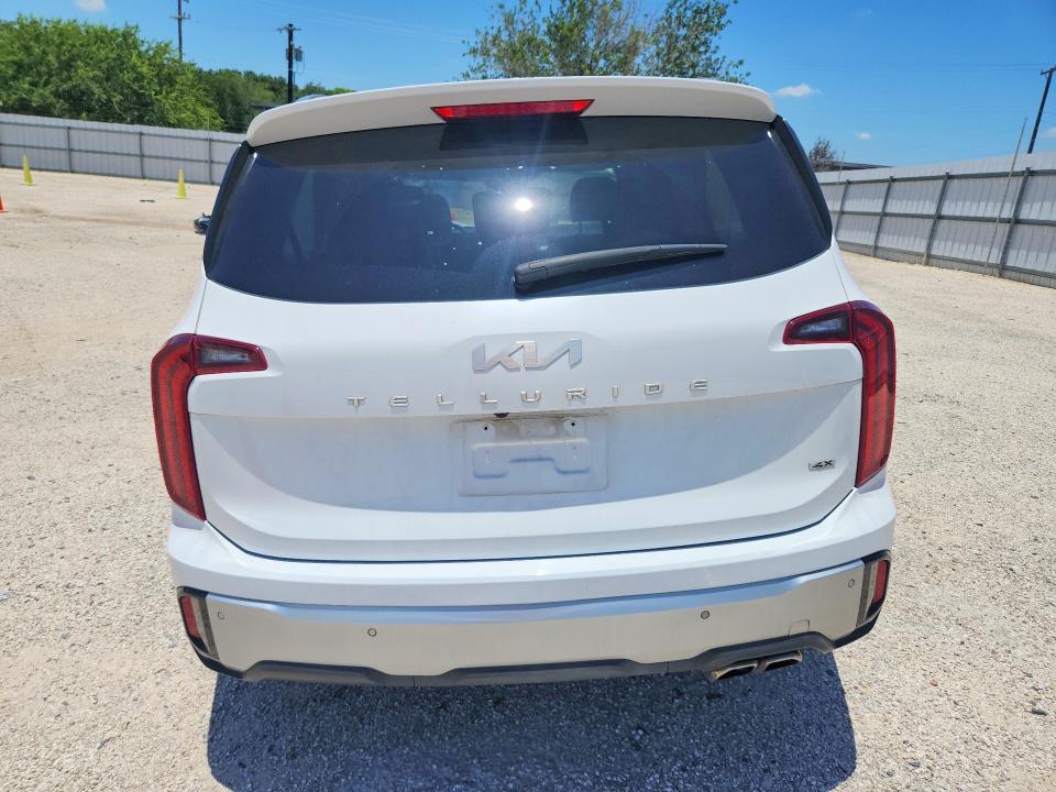 2024 Kia Telluride VIN 5XYP6DGC9RG484407 COPART salvage auction — FRONT END, Tx - Salvage Vehicle Title, sold $3,050 on 2026-07-23 (photo 6)