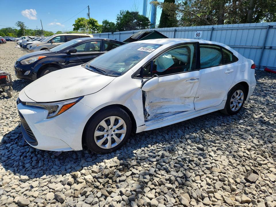 2025 Toyota VIN JTDBCMFE9S3096772 COPART salvage auction — SIDE, NJ - CERTIFICATE OF TITLE, sold $325 on 2026-07-29 (photo 1)