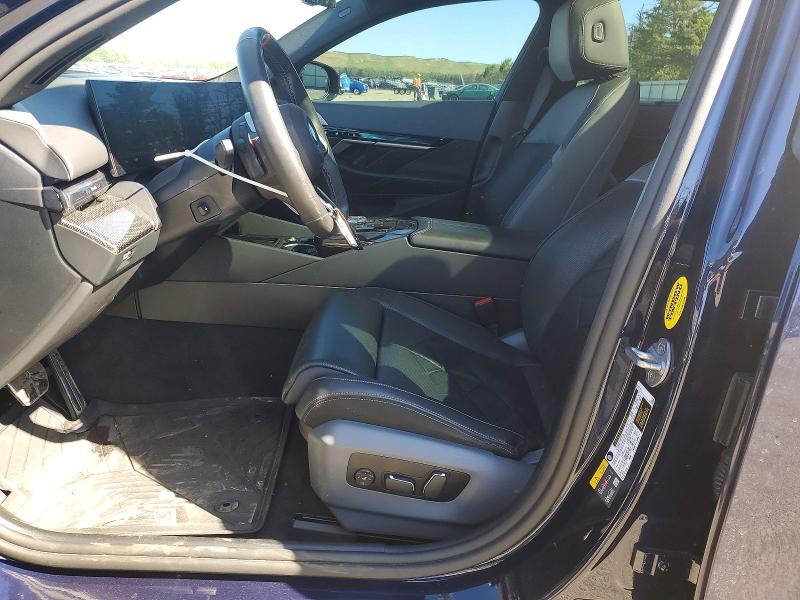 2024 BMW I5 VIN WBY43FK08RCR38315 COPART salvage auction — WATER/FLOOD, Ny - Mv907A-Flood Salvage, sold $19,900 on 2026-07-20 (photo 7)