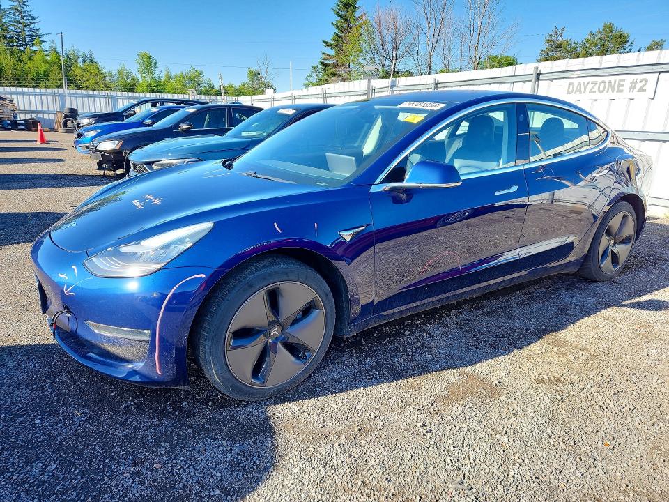 2018 Tesla Model 3 VIN 5YJ3E1EA3JF078099 COPART salvage auction — FRONT END, On - Permit No Brand - Unfit, sold $6,900 on 2026-07-02 (photo 1)