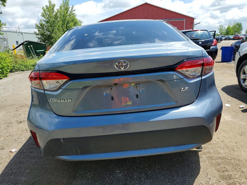 2020 Toyota Corolla VIN 5YFBPRBE3LP121908 COPART salvage auction — UNDERCARRIAGE, On - Permit Salvage, sold $3,200 on 2026-07-30 (photo 6)