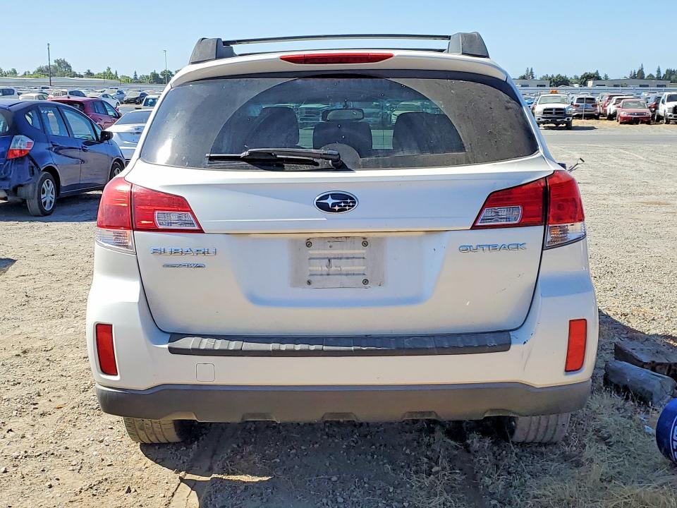 2012 Subaru Outback VIN 4S4BRBCC4C3249982 COPART salvage auction — FRONT END, Ca - Dis/Dlr/Exp App For Dup Clean, sold $175 on 2026-07-09 (photo 6)