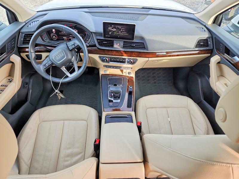 2020 Audi Q5 VIN WA1BNAFY0L2086121 COPART salvage auction — FRONT END, FL - CERTIFICATE OF DESTRUCTION, sold $10,500 on 2026-07-06 (photo 8)