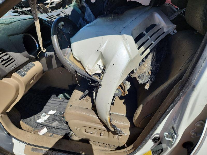 2008 Toyota Highlander VIN JTEEW44A182018663 COPART salvage auction — BURN, UT - SALVAGE CERTIFICATE, sold $125 on 2026-07-24 (photo 7)