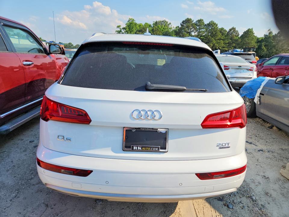 2018 Audi VIN WA1BNAFY2J2003480 COPART salvage auction — FRONT END, Va - Certificate Of Title, sold $375 on 2026-07-28 (photo 6)