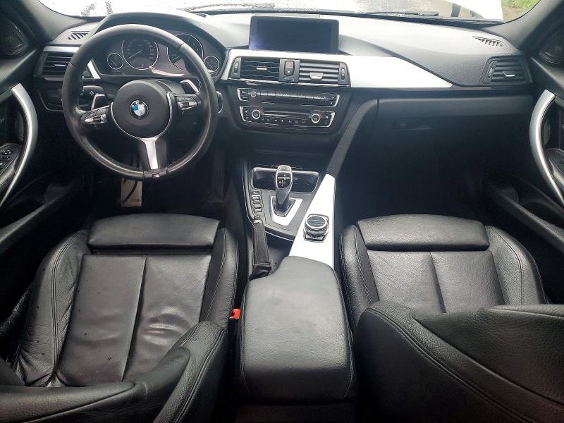 2013 BMW 3er VIN WBA3A9C51DF476280 COPART salvage auction — FRONT END, Ns - Salvage Title, sold $450 on 2026-07-30 (photo 8)