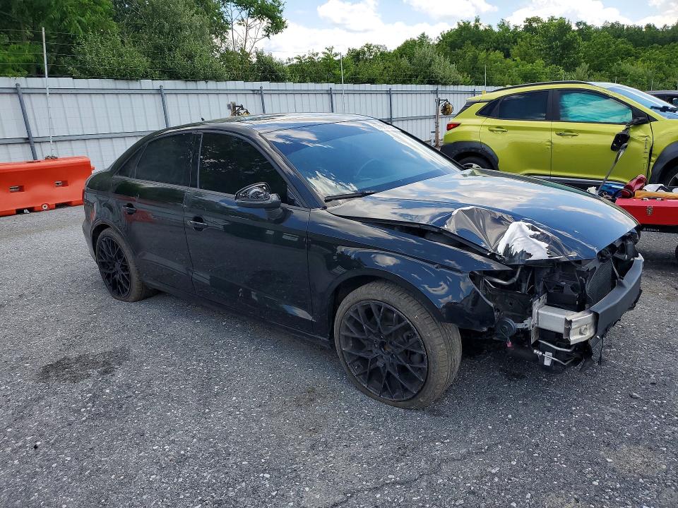 2018 Audi A3 VIN WAUB8GFF7J1011706 COPART salvage auction — FRONT END, Pa - Certificate Of Salvage, sold $4,350 on 2026-07-14 (photo 4)