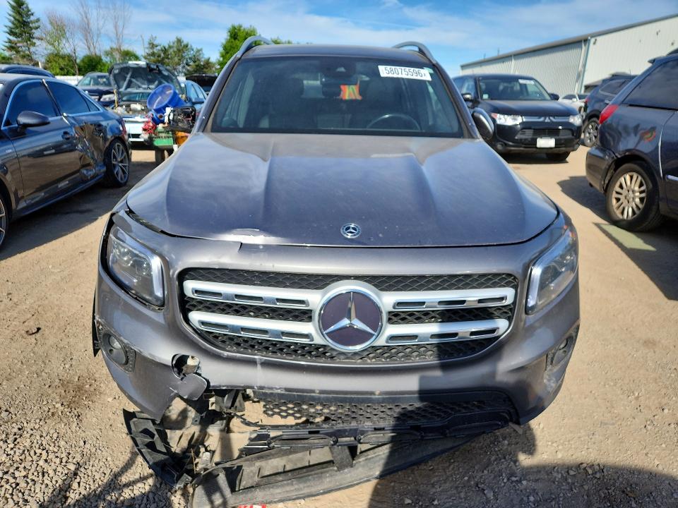 2020 Mercedes-benz Glb VIN WDC4M4HB6LW012524 COPART salvage auction — FRONT END, On - Permit Salvage, sold $9,700 on 2026-07-30 (photo 5)