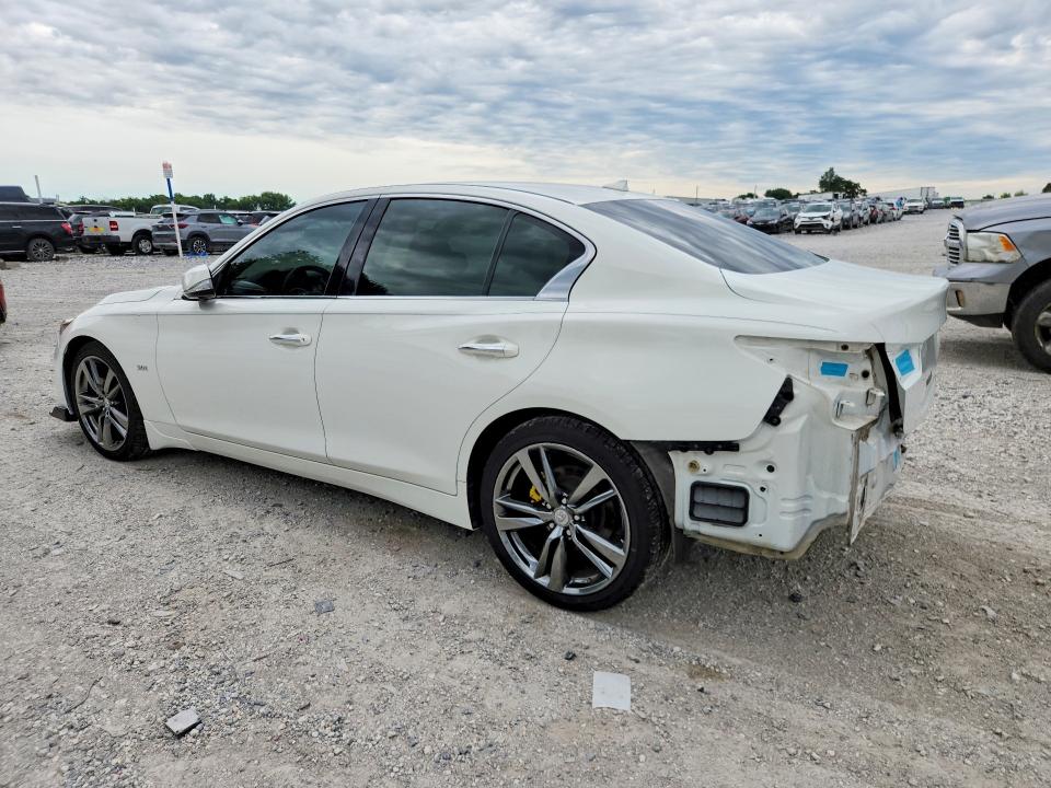 2019 Infiniti Q50 VIN JN1EV7AP5KM541152 COPART salvage auction — REAR END, AR - CERT OF TITLE-SALVAGE, sold $7,300 on 2026-07-27 (photo 2)