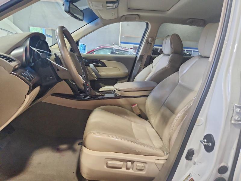 2010 Acura Mdx VIN 2HNYD2H25AH514233 COPART salvage auction — MECHANICAL, Va - Certificate Of Title, sold $525 on 2026-07-10 (photo 7)