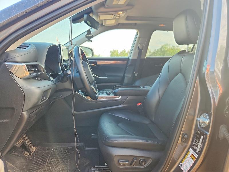 2021 Toyota Highlander VIN 5TDDZRBH4MS159525 COPART salvage auction — FRONT END, ON - PERMIT SALVAGE, sold $14,600 on 2026-07-21 (photo 7)